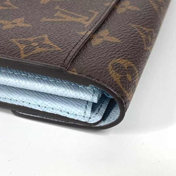 LOUIS VUITTON M83580 Monogram Portefeuille-Sarah NM bifold Long Wallet - Picture 8 of 15